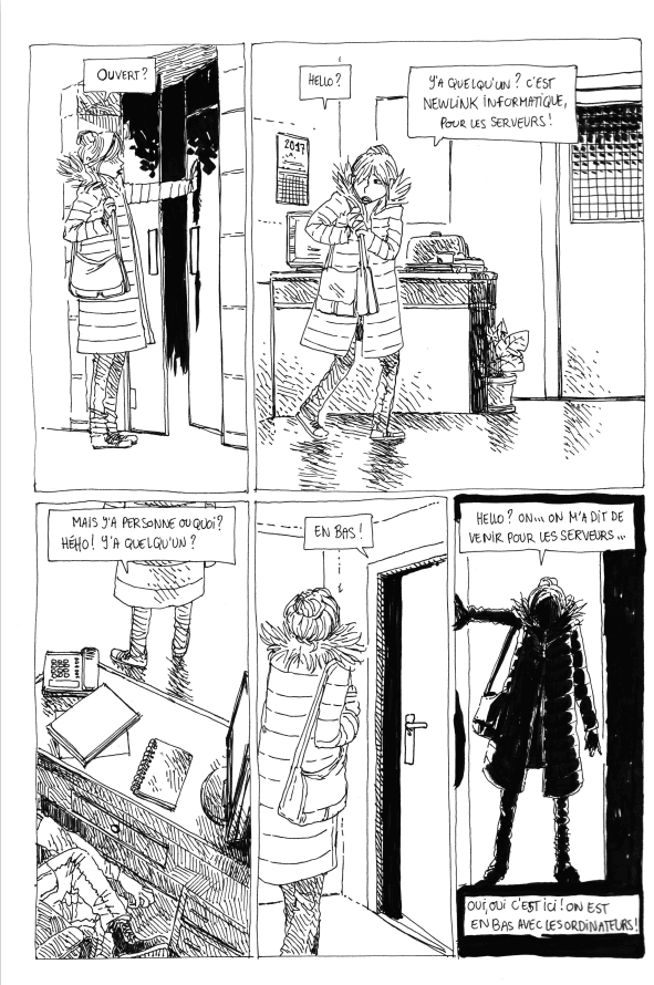Extrait 1 de la bd Haxo
